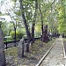 Экспозиция каменных стел различных эпох в городе Абакан