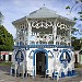 Praça Tasso de Camargo (Praça do Coreto) na Goiás (Goiás Velho) city