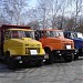 Выставочная площадка автомобилей КрАЗ в городе Кременчуг