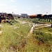 Место фрагментов рамы РН Н1 в городе Байконур