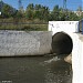 Наземный выход коллектора р. Самотёки в городе Москва