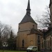 Turm der alten Dorfkirche in Stadt Dresden