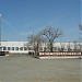 Вход на стадион в городе Байконур