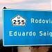 Rodovia Eduardo Saigh - SP-255 na Itaí city
