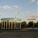 Главный вход в парк в городе Байконур