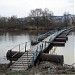 Понтонный мост в городе Пенза