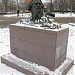 Monument to famous Russian and Soviet sculptor Sergey Konenkov in Moscow city