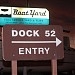 Dock 52 parking lot in Los Angeles, California city