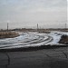 Бывший трамвайный путепровод через железную дорогу в городе Караганда
