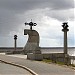 Обелиск на мысе Пур-Наволок в городе Архангельск