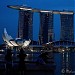 Marina Bay Sands complex in Republic of Singapore city