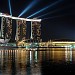 Marina Bay Sands complex in Republic of Singapore city