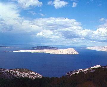 Goli ostrov Chorvatsko: ostrov