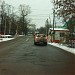 Закрытый железнодорожный переезд в городе Долгопрудный