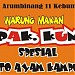 Warung BAKSO DAN MIE AYAM Makan PAK KUN di kota Kebumen