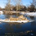 Пешеходный мост через р. Вохну в городе Павловский Посад