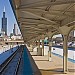 Racine CTA Station in Chicago, Illinois city