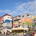 Colorful building in Tirana city