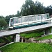 Nebozízek funicular station in Prague city