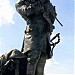 Monument to Peter the Great with young Louis XV of France at the hands