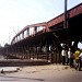 Yamuna Railway Bridge in Delhi city