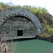 Entrance to former Soviet underground submarine base