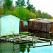 Лодочные гаражи в городе Полярные Зори
