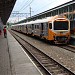 Lenteng Agung railway station in Jakarta city