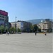 Macedonia Square in Skopje city
