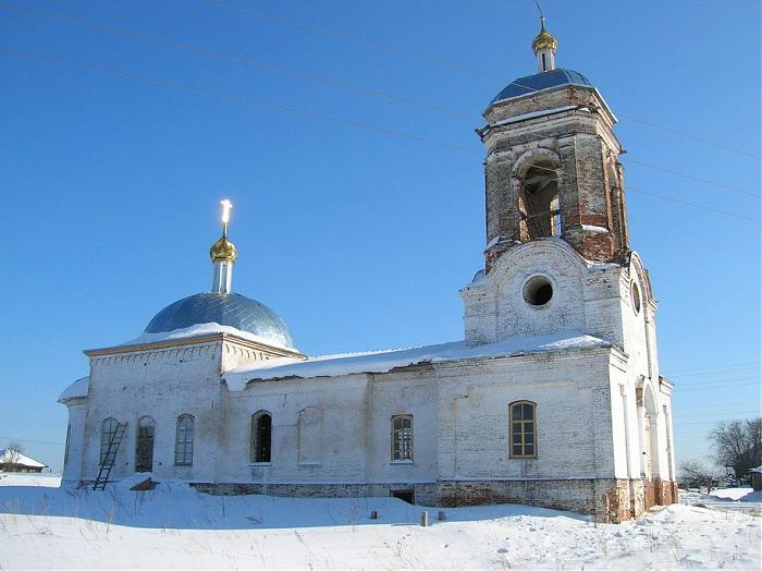 Церковь Георгия Победоносца село Юрьевское