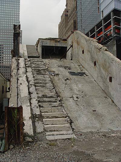 Preserved "survivors' Staircase" (former Site Of) - New York City, New York