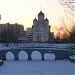 Пешеходный мост через пруд-регулятор (ru) in Moscow city