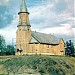 Фундамент кирхи в городе Куркиёки