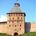Спасская башня в городе Великий Новгород