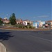 Roundabout in Pristina city