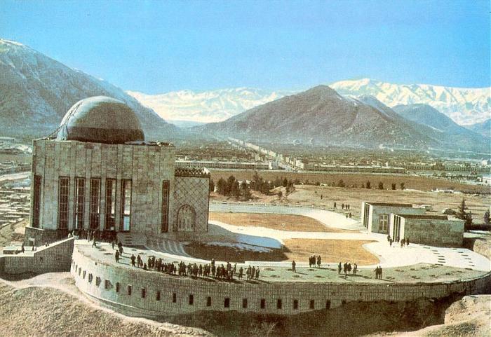 Rei Do Afeganistão Mohammed Nadir Shahs Arruinado Tomb Fotografia