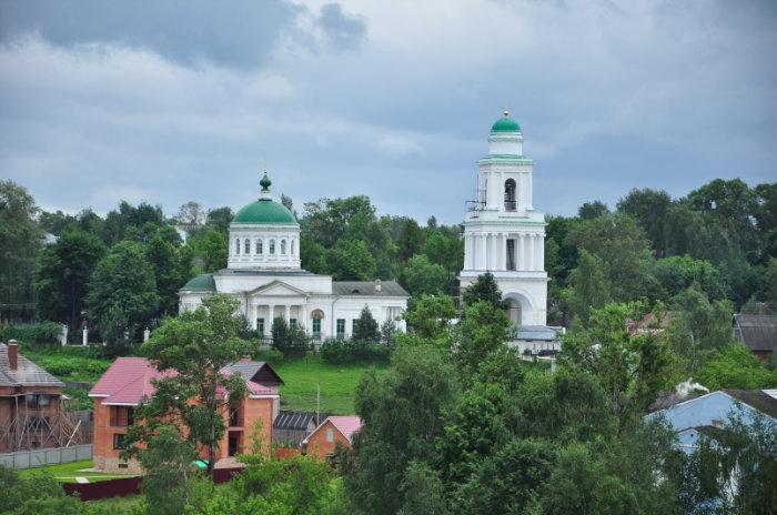 Ржев вид на Оковецкий храм