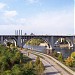 10th Avenue Bridge in Minneapolis, Minnesota city