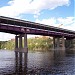 Washington Avenue Bridge in Minneapolis, Minnesota city