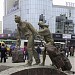 Скульптурная композиция «Челноки» в городе Белгород