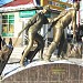 Скульптурная композиция «Челноки» в городе Белгород