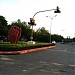 Training centre - Hands statue in Tiruchirappalli Metro Area city