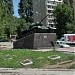 Памятник воинам-танкистам - танк Т-34-85 на постаменте в городе Саратов