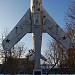 Памятник-самолёт МиГ-17 в городе Калуга