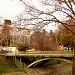 Vodafone Pedestrian Bridge in Tirana city