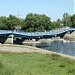 Понтонный мост через Десну в городе Брянск