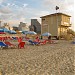 Beach Lifeguard Tower in Tel Aviv-Yafo city