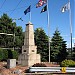 Illinois-Indiana State Line Boundary Marker in Chicago, Illinois city