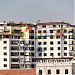 New colorful buildings in Tirana city