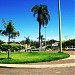 Praça São Sebastião na Palmeiras de Goiás city